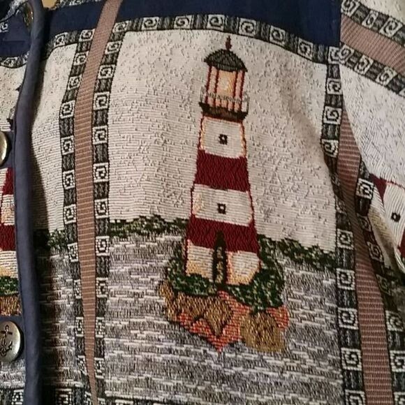 Woman's‎ Lighthouse blazer size M - Picture 3 of 7